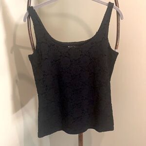 WHBM Black Lace Camisole Size M